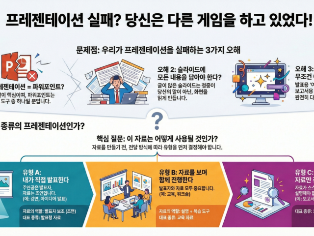 프리젠테이션 서론: 같은 이름, 완전히 다른 게임 – 프리젠테이션의 8가지 얼굴