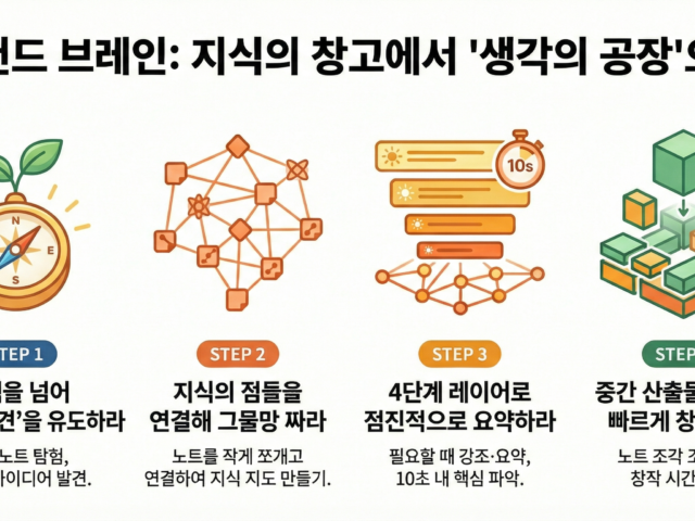 세컨드 브레인 제5장. 지식 활용과 창작 프로세스