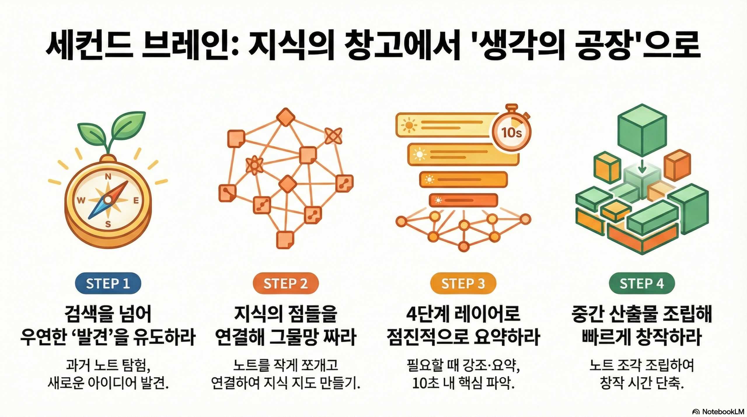 세컨드 브레인 제5장. 지식 활용과 창작 프로세스