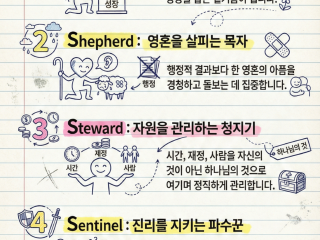 신앙공동체의 리더십: 성경과 복음적 고전이 말하는 5가지 역할