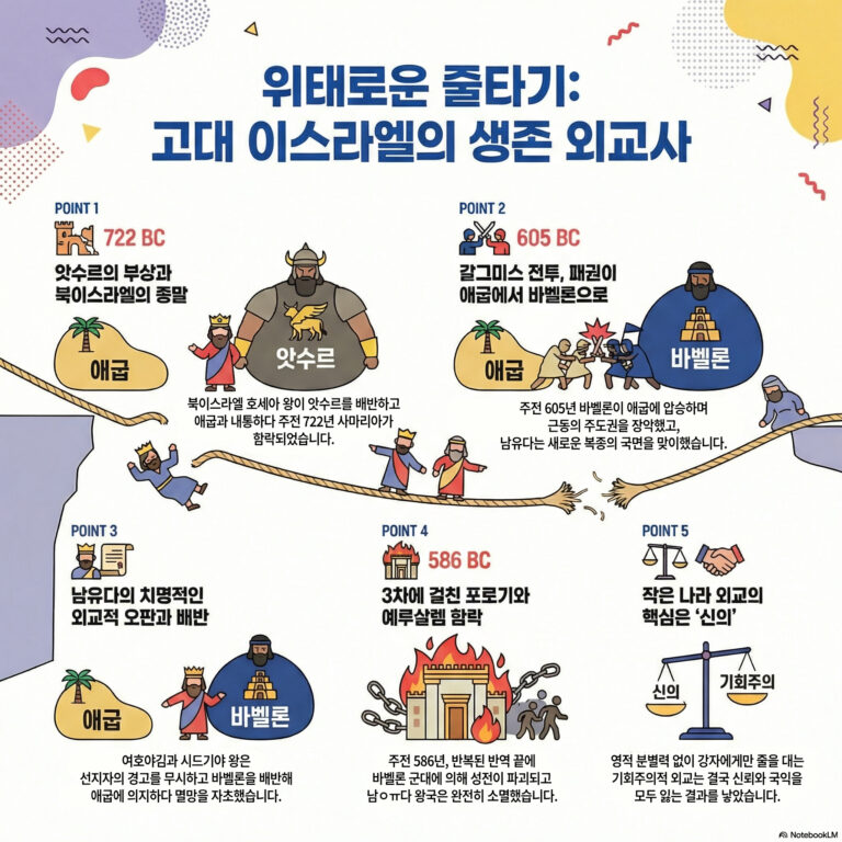 앗수르·바벨론·애굽 세력 관계와 이스라엘 외교사