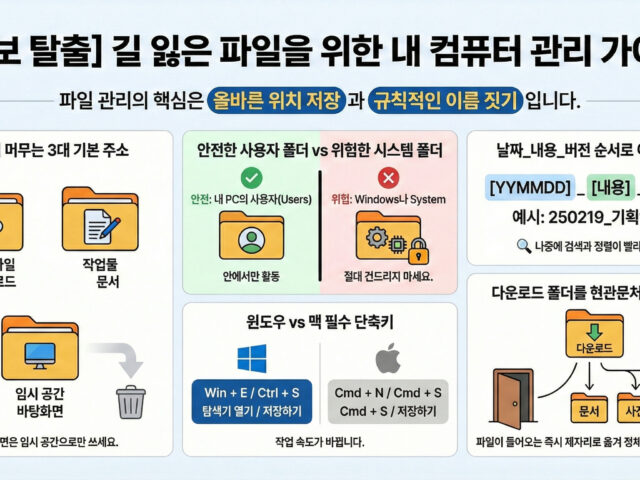컴퓨터의 기초 – 파일 시스템