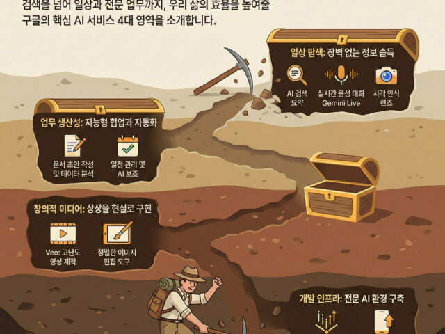 일상에서 전문 개발까지, 한눈에 맛보는 구글 AI 올인원(All-in-One) 성찬