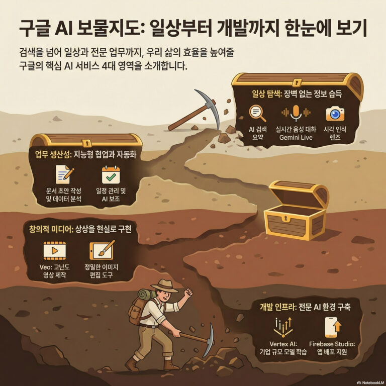 일상에서 전문 개발까지, 한눈에 맛보는 구글 AI 올인원(All-in-One) 성찬