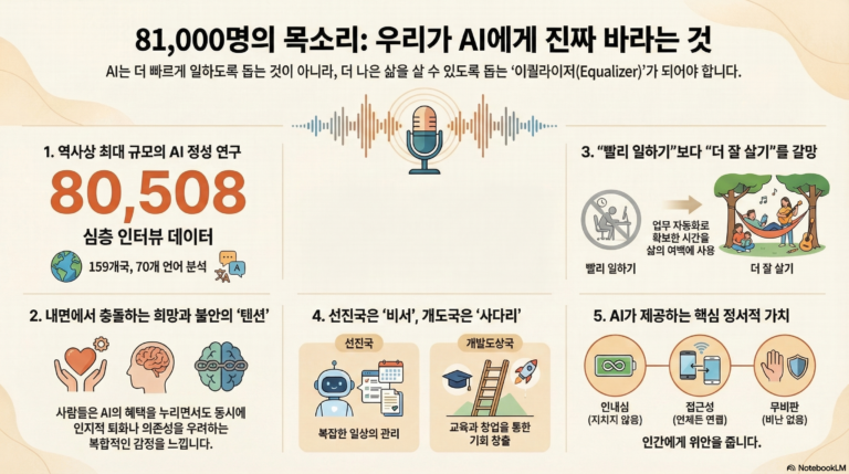 [ 연구리포트 ] Anthropic의 ‘What 81,000 people want from AI’ 인터뷰