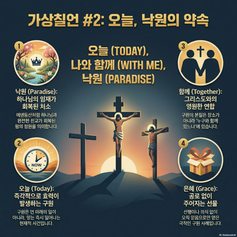 가상칠언 #2. 오늘 네가 나와 함께 낙원에 있으리라