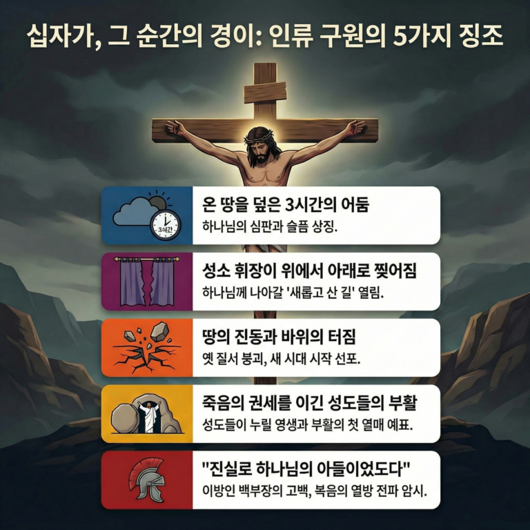 예수 그리스도의 십자가 죽음과 초자연적 현상