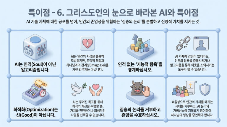 6. 그리스도인의 눈으로 바라본 AI와 특이점