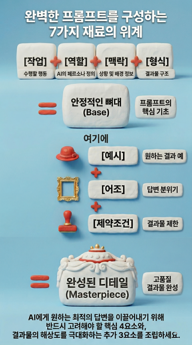 프롬프트 완성을 위한 4+3 작성법