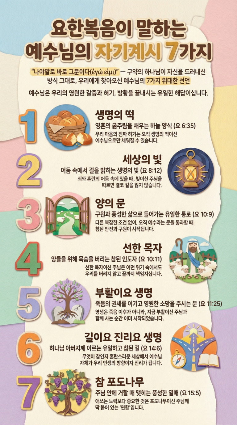 요한복음의 일곱가지 예수님의 자기 계시