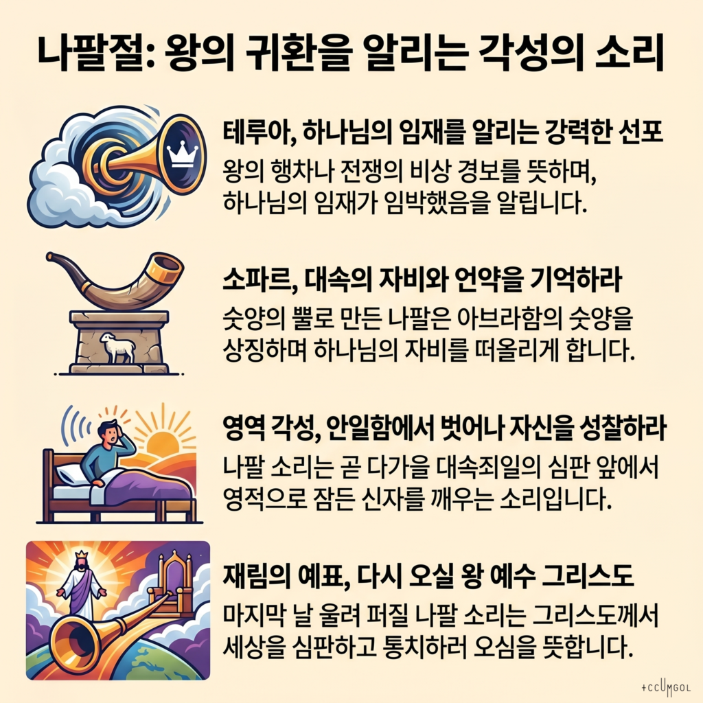 나팔절: 깨어남과 왕의 귀환