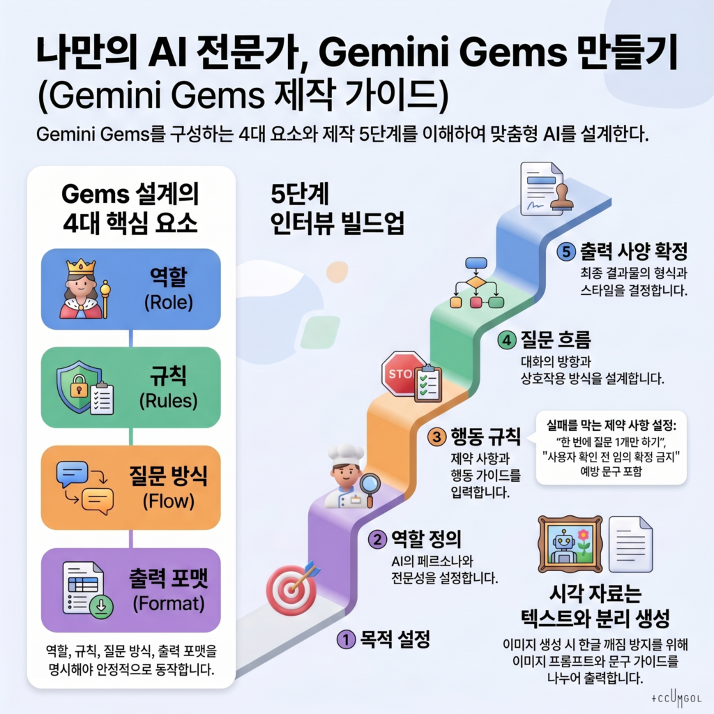 나의 공부법 – Gemini Gems 가이드