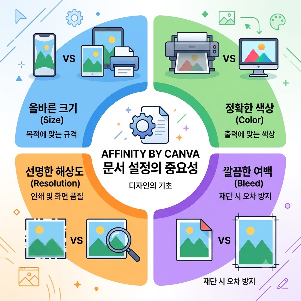 Affinity 매뉴얼 Chapter 2. 새 문서 설정 및 최적화