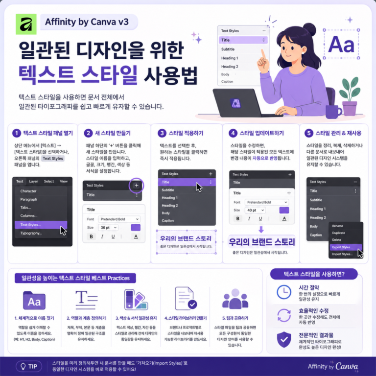 Affinity Chapter 4. 일관된 디자인을 위한 스타일 시스템