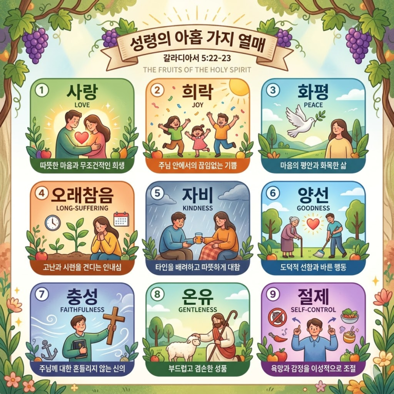갈라디아서 5장 성령의 열매 해설
