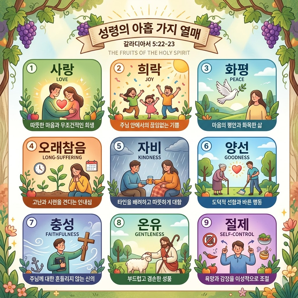 갈라디아서 5장 성령의 열매 해설