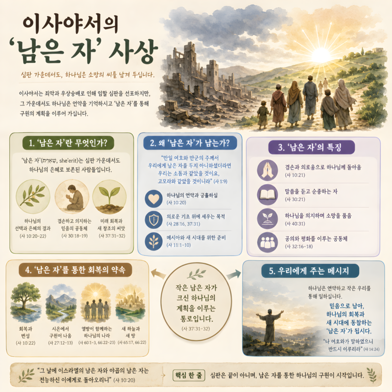 이사야서의 ‘남은 자’ 사상