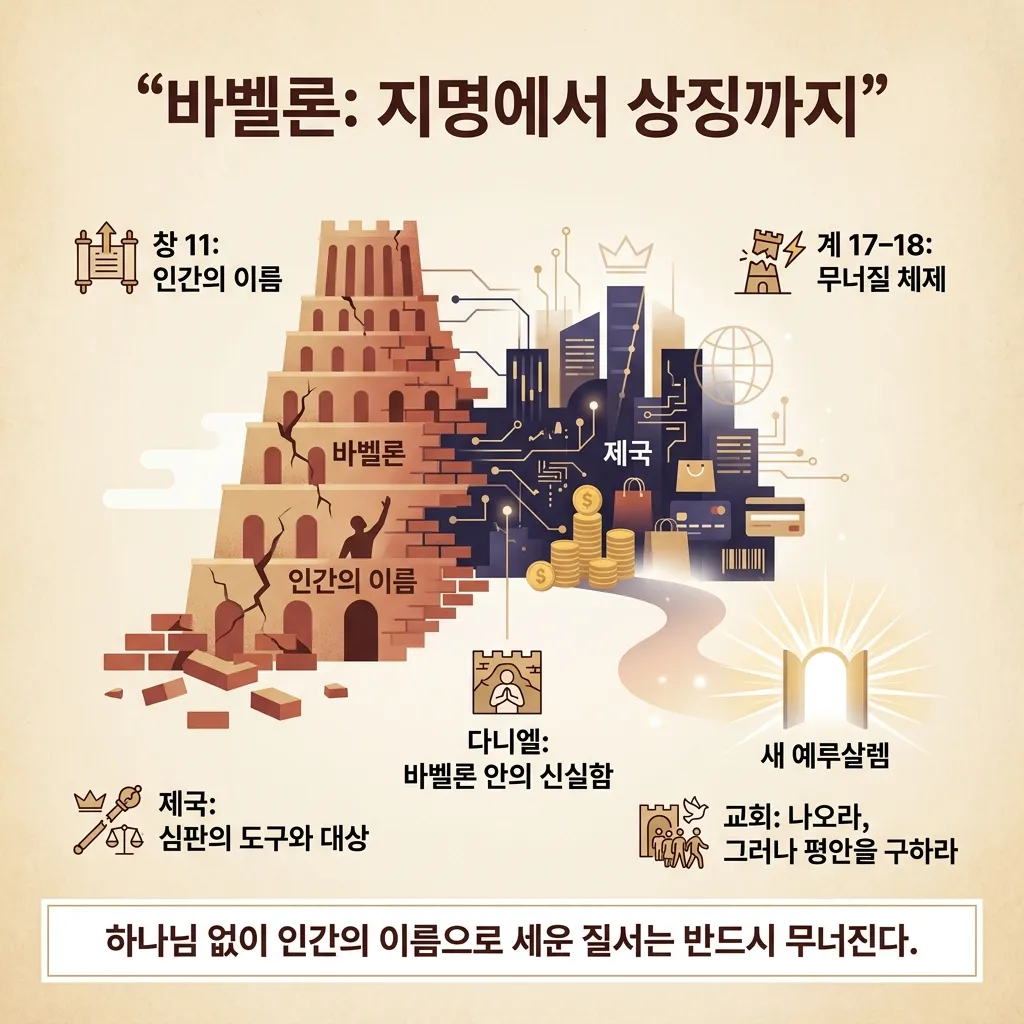 바벨론 #1 – 지명에서 종말론적 상징까지
