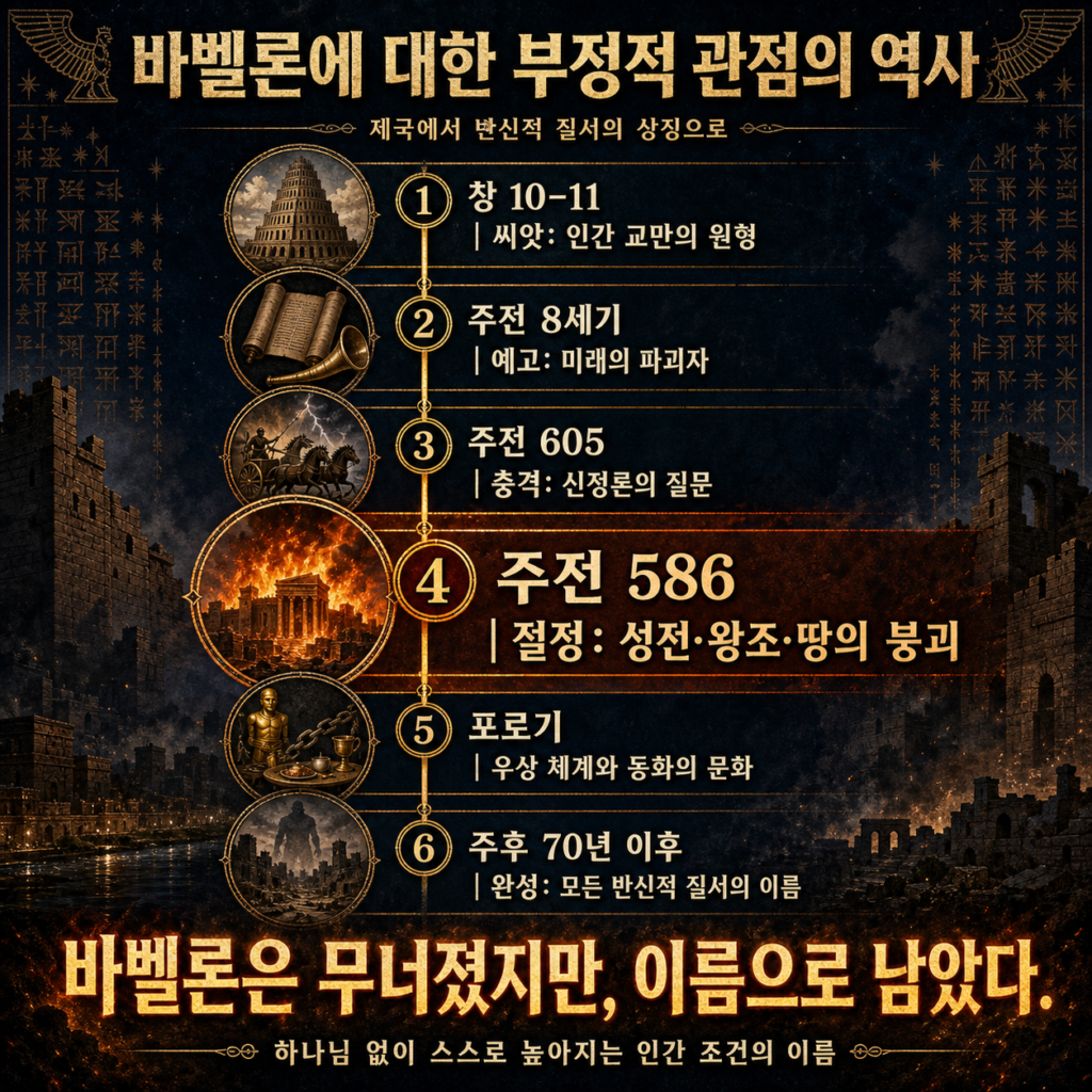 바벨론 #2 – 바벨론에 대한 부정적 관점