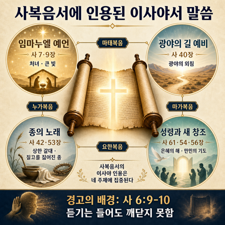 사복음서에 인용된 이사야서 말씀과 그 배경